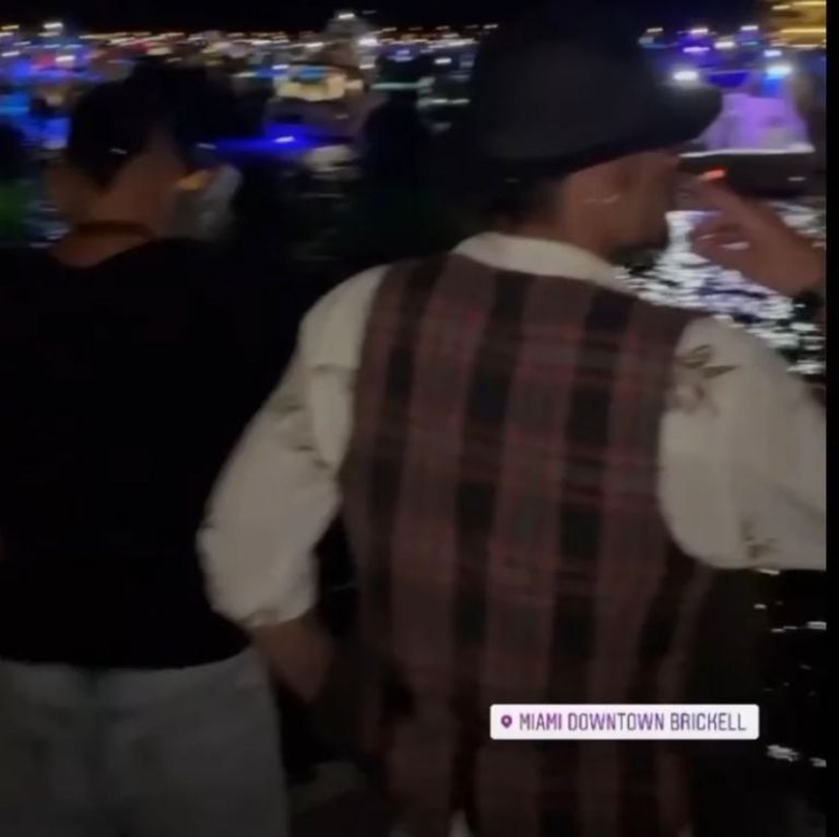 La difícil noche de Gianinna Maradona y Daniel Osvaldo.