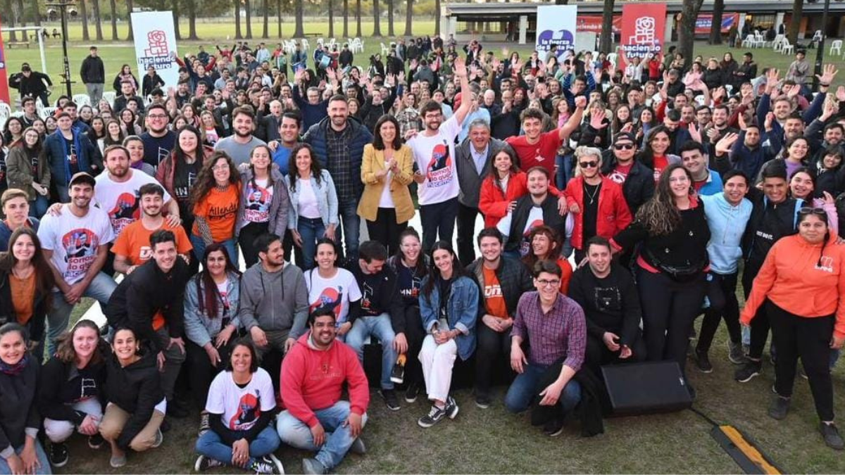 Las juventudes del Partido Socialista de Santa Fe y un mensaje de cara a las elecciones de 2023.