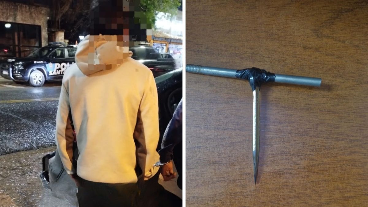 Santa Fe: detuvieron a un joven de 18 años captado por las cámaras del 911