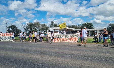 lacteos veronica: trabajadores de lehmann se manifiestan con cortes en la ruta 34 lacteos veronica: trabajadores de lehmann se manifiestan con cortes en la ruta 34