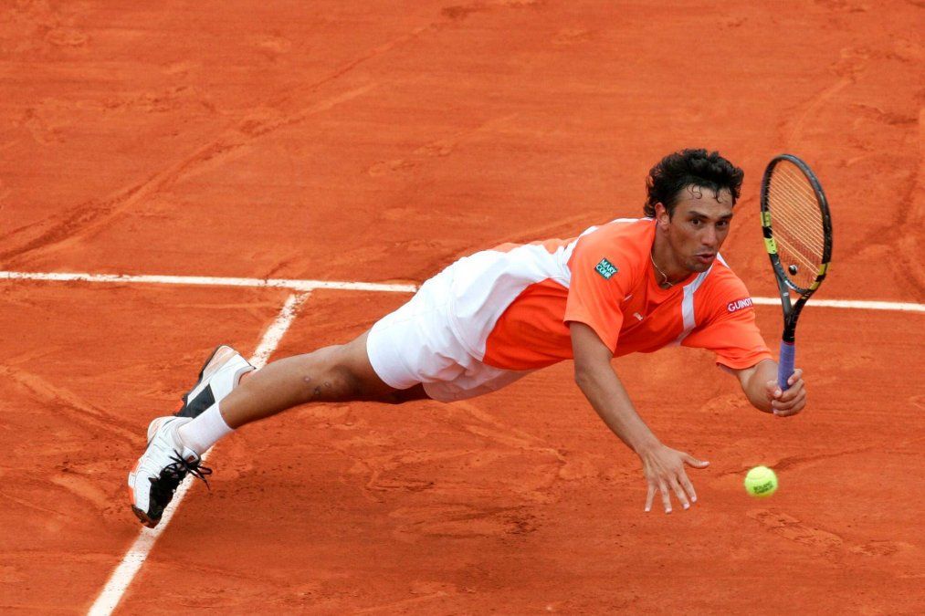 Mariano Puerta fue suspendido por ocho años del circuito ATP tras dar positivo por doping.