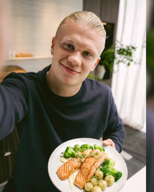 La increíble dieta de Erling Haaland. La increíble dieta de Erling Haaland.
