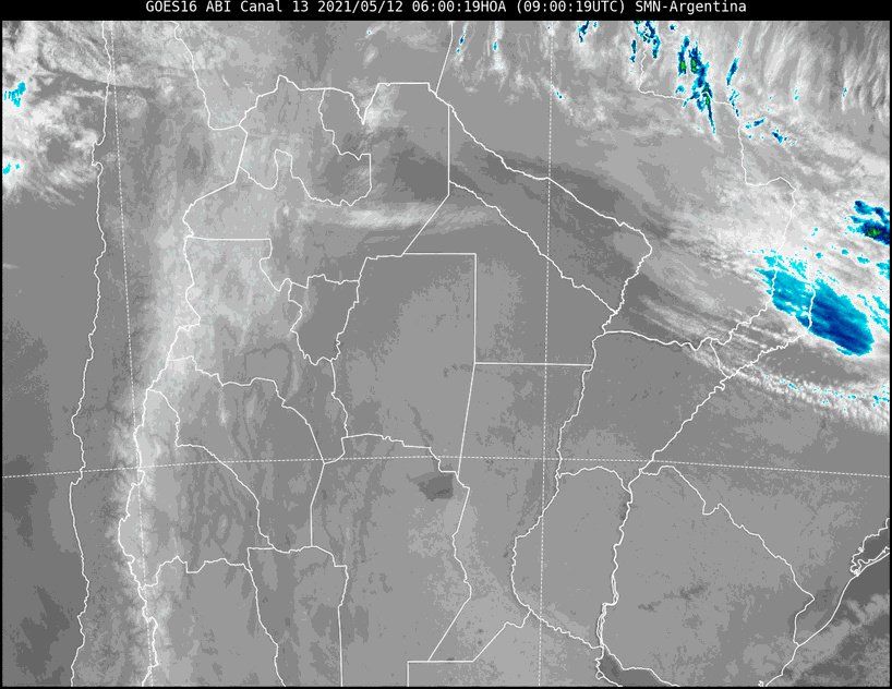 Cielo despejado en toda la provincia.
