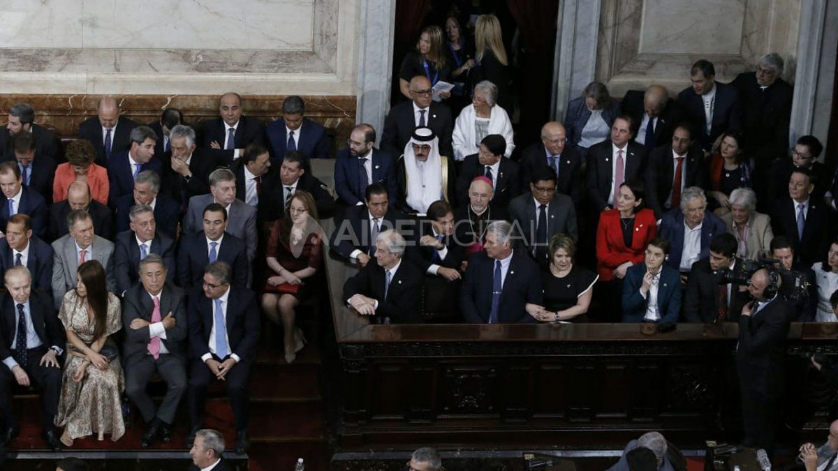 Las mejores fotos de la asunción de Alberto Fernández