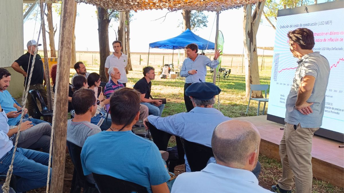 El informe fue presentado durante una jornada de actualización técnica de CREA Córdoba Norte por el ingeniero civil Martín Roca. El informe fue presentado durante una jornada de actualización técnica de CREA Córdoba Norte por el ingeniero civil Martín Roca.