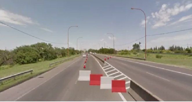 El sistema de barreras removilbes permitira abrir un espacio en el lugar del guardarail.