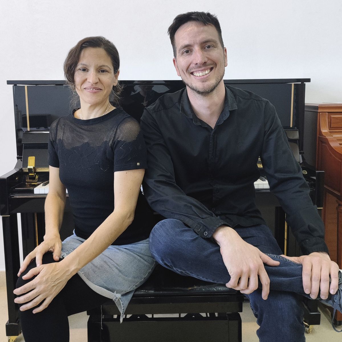 A dos pianos: Brunetti-Spinosi. A dos pianos: Brunetti-Spinosi.