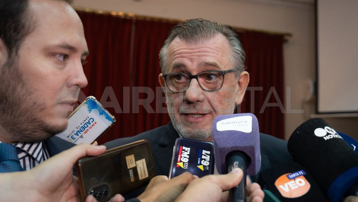 Germán Lerche habló con los medios tras ser absuelto. Germán Lerche habló con los medios tras ser absuelto.