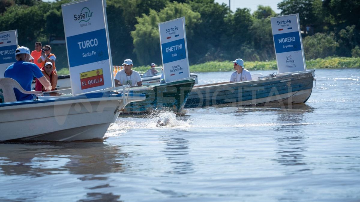 El representante de Santa Fe Gian Franco Turco lidera la Maratón Santa Fe-Coronda.