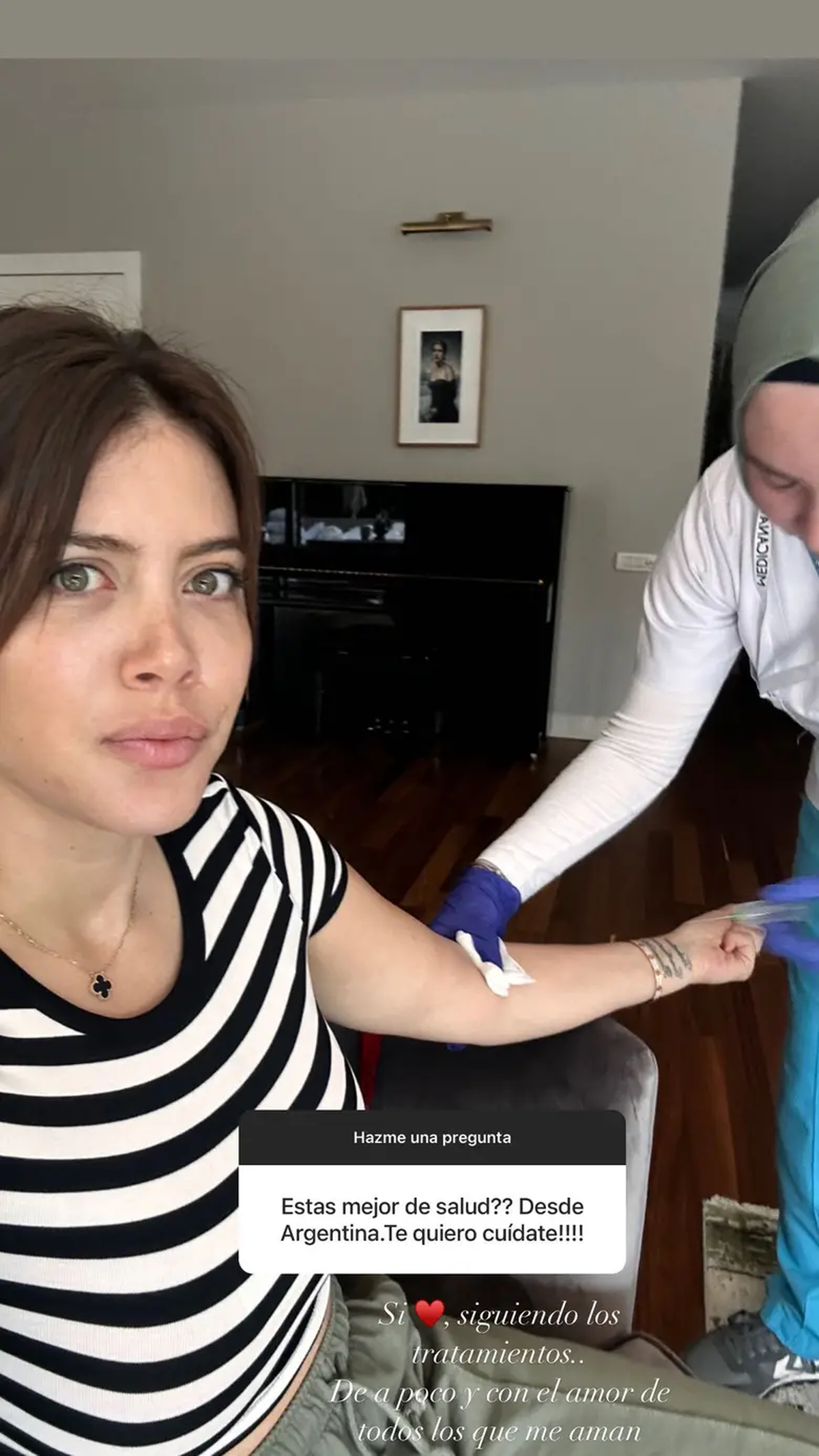 Wanda Nara continúa cuidando su salud en Turquía. Wanda Nara continúa cuidando su salud en Turquía. 