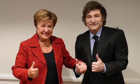Kristalina Georgieva llamó a votar por Javier Milei en las elecciones de octubre. Kristalina Georgieva llamó a votar por Javier Milei en las elecciones de octubre.
