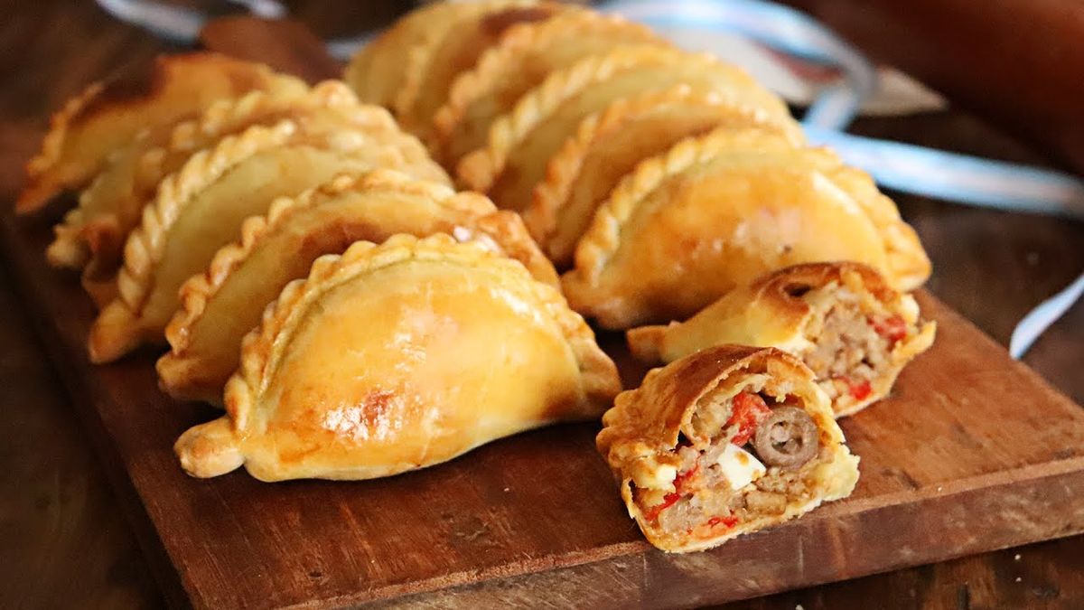 Empanada de pescado.