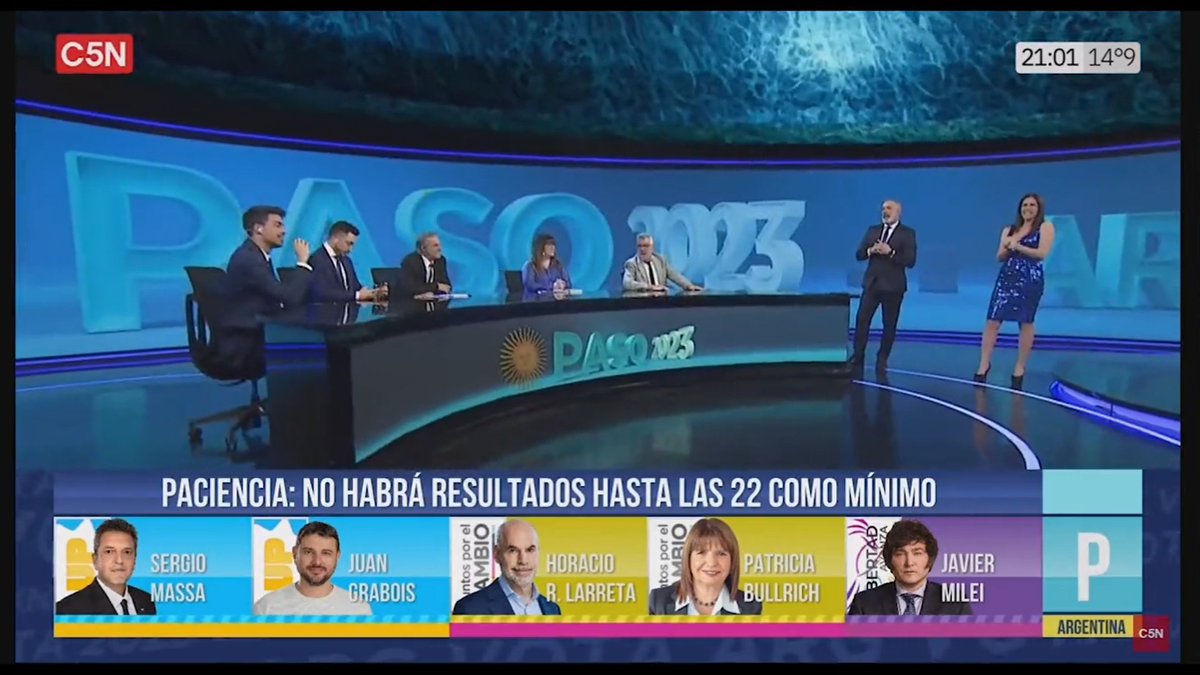 Dady Brieva habló de las PASO 2023 en C5N. Dady Brieva habló de las PASO 2023 en C5N.