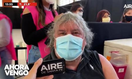 Luis, el último vacunado en La Esquina Encendida: Es muy emocionante Luis, el último vacunado en La Esquina Encendida: Es muy emocionante