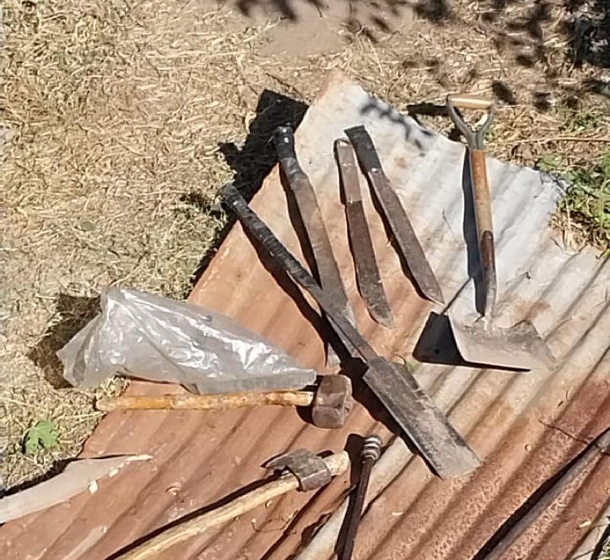 Elementos secuestrados.