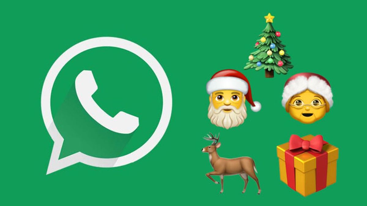 Emojis navideños de WhatsApp