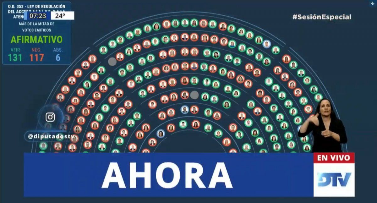 Aborto legal: Diputados dio media sanción al proyecto