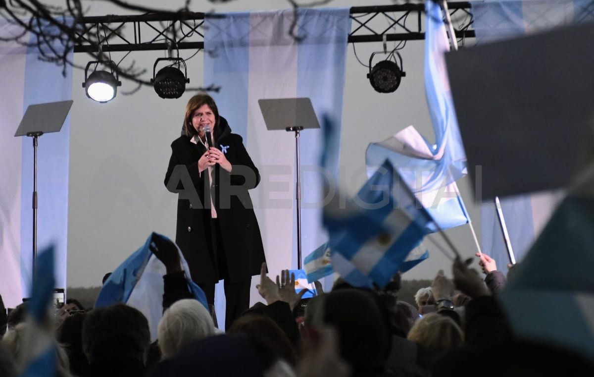 Patricia Bullrich vuelve a Rosario este jueves.