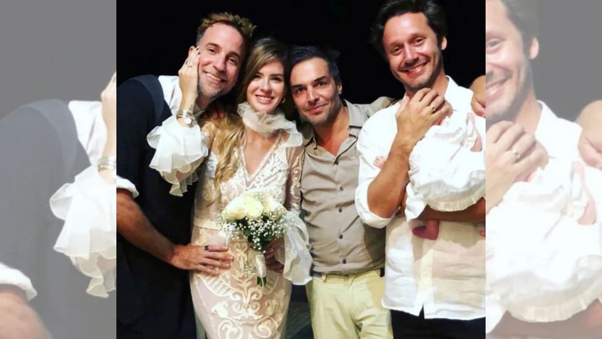 La imagen de lo que muchos suponen habría sido la boda de la China Suárez y Benjamín Vicuña. La imagen de lo que muchos suponen habría sido la boda de la China Suárez y Benjamín Vicuña.