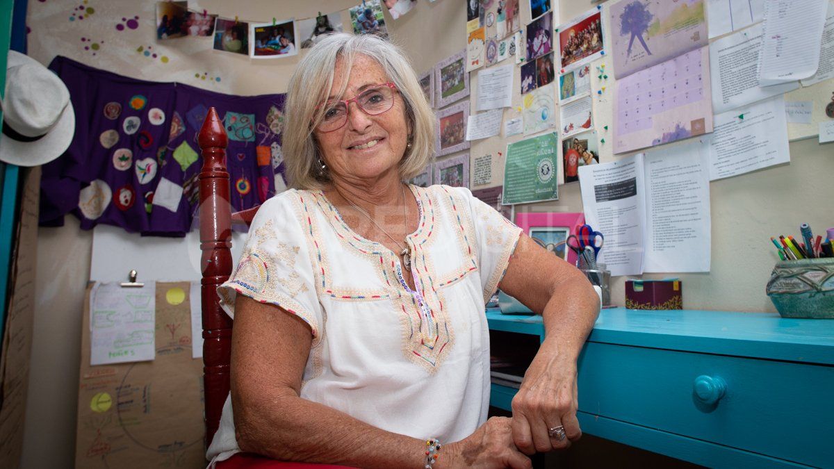 En la ciudad de Santa Fe hay aproximadamente 100 doulas formadas por Barreyro.