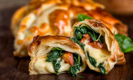 Receta de empanadas de tomate, albahaca y queso. Receta de empanadas de tomate, albahaca y queso.