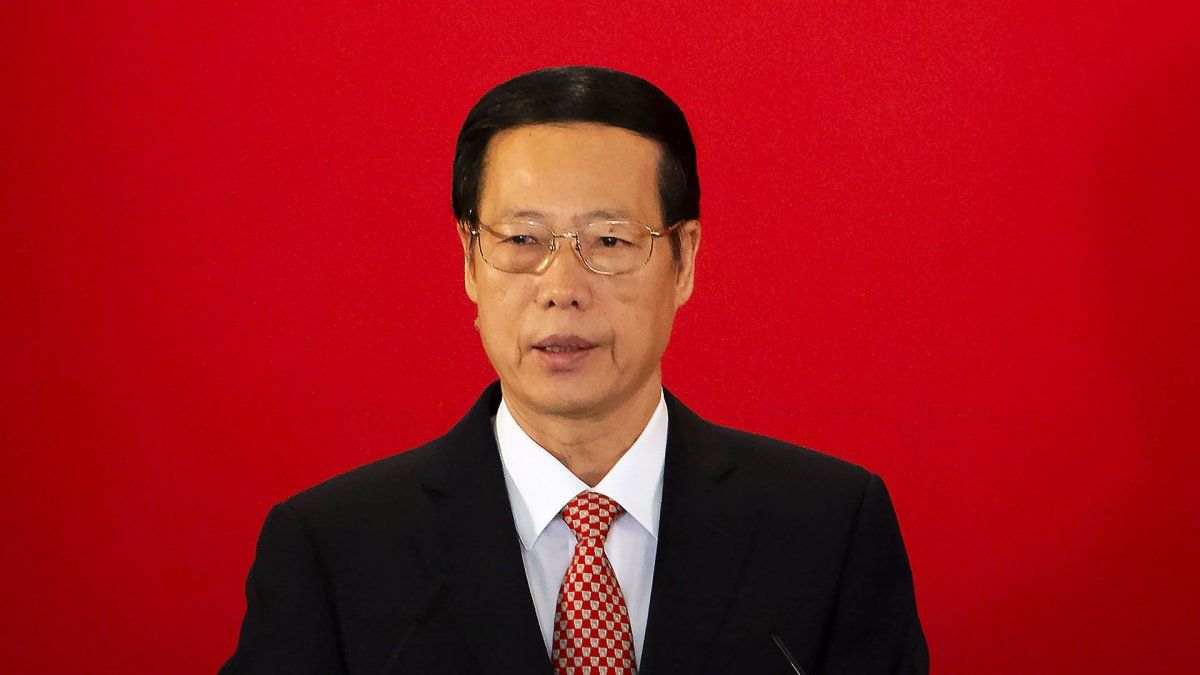 Zhang Gaoli, el exviceprimer ministro chino a quien Peng Shuai denunció por abuso sexual.