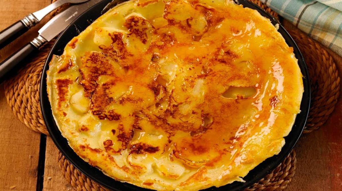 Panqueque de manzana