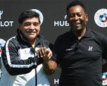 maradona y pele participan de un homenaje de fifa a los trabajadores de la salud