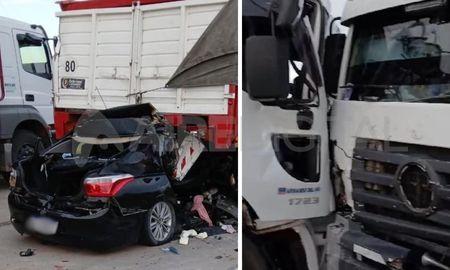 Doce vehículos involucrados en un accidente fatal en Autopista Rosario - Córdoba. Doce vehículos involucrados en un accidente fatal en Autopista Rosario - Córdoba.