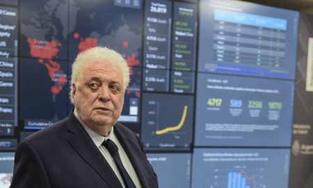 El ministro de Salud argentino, Ginés González García. El ministro de Salud argentino, Ginés González García.