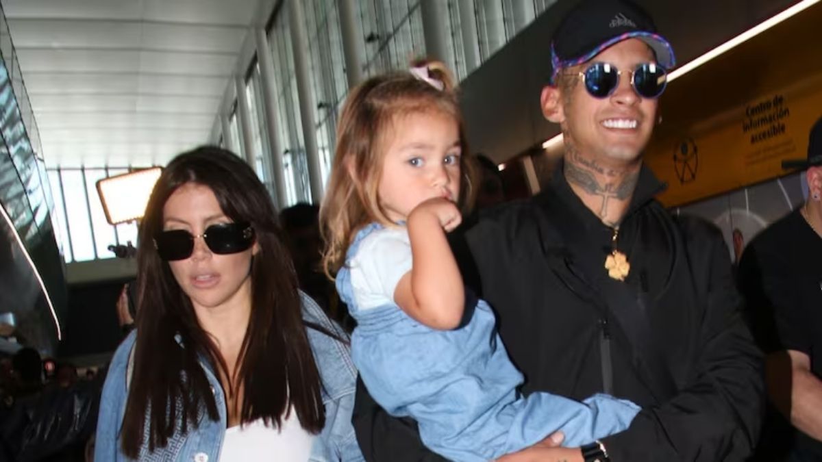 Wanda Nara y L-Gante viajaron a Brasil junto a Jamaica. Wanda Nara y L-Gante viajaron a Brasil junto a Jamaica.