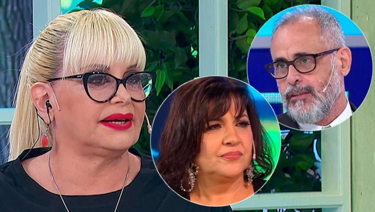 Carmen Barbieri opinó sin filtros de la fuerte pelea de Jorge Rial y la Negra Vernaci: Él es bravo y ella no se queda atrás