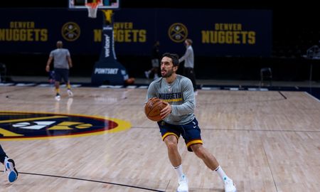 Facundo Campazzo jugó seis minutos en la victoria de Denver Nuggets ante Houston Rockets en la NBA. Facundo Campazzo jugó seis minutos en la victoria de Denver Nuggets ante Houston Rockets en la NBA.