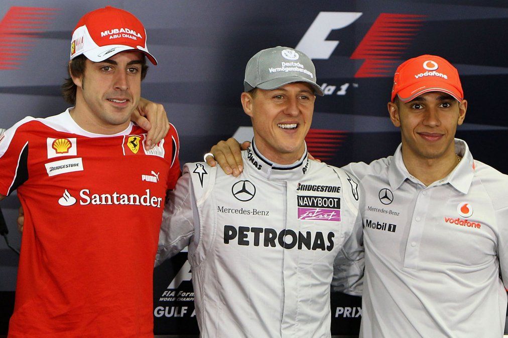 Fernando Alonso se mete en la discusión sobre qué piloto es mejor y dice que Michael Schumacher es difícil de superar