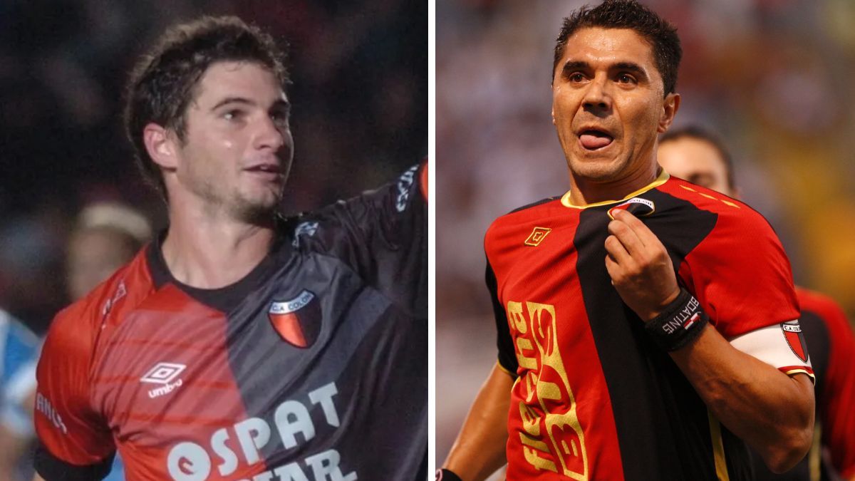 El reencuentro de Alario y Fuertes.