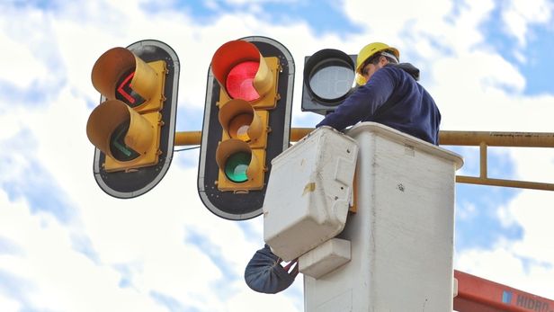 Santa Fe avanza con el proceso de modernización de los semáforos.&nbsp;