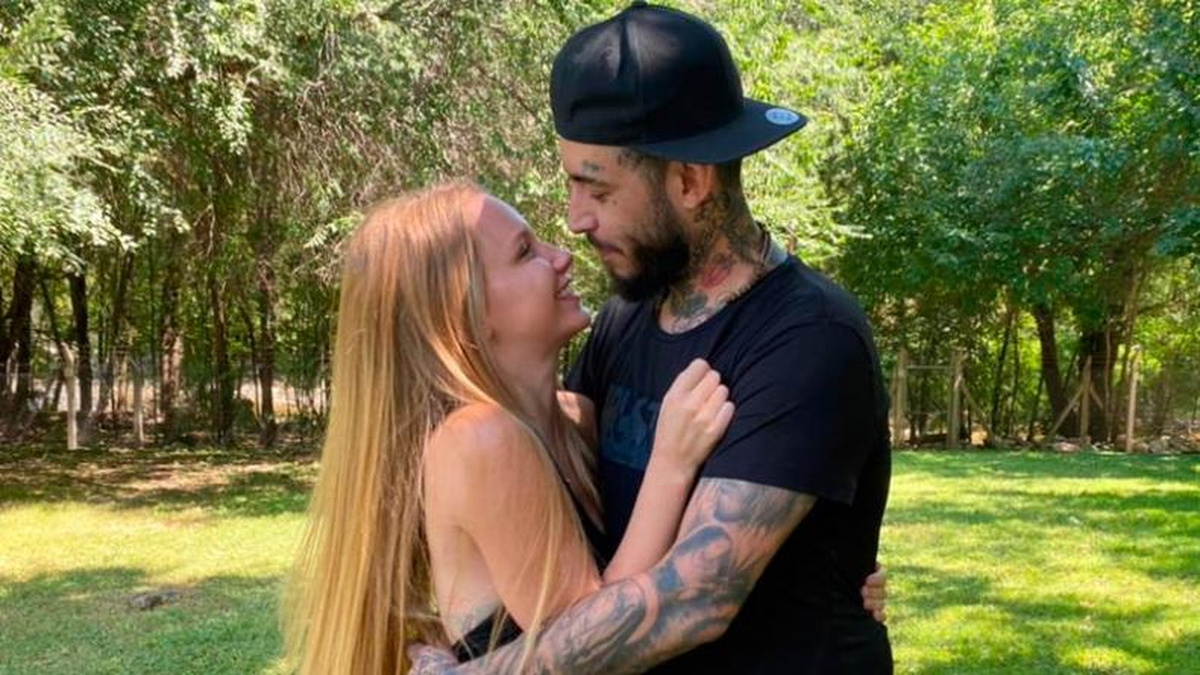 Rocío y Ulises, en épocas más felices para la pareja. 