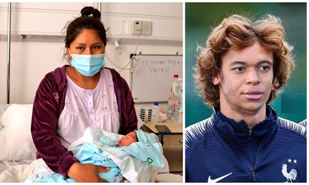 A uno de los primeros bebés del 2022 lo llamaron como a los futbolistas franceses y la noticia se hizo viral. A uno de los primeros bebés del 2022 lo llamaron como a los futbolistas franceses y la noticia se hizo viral.