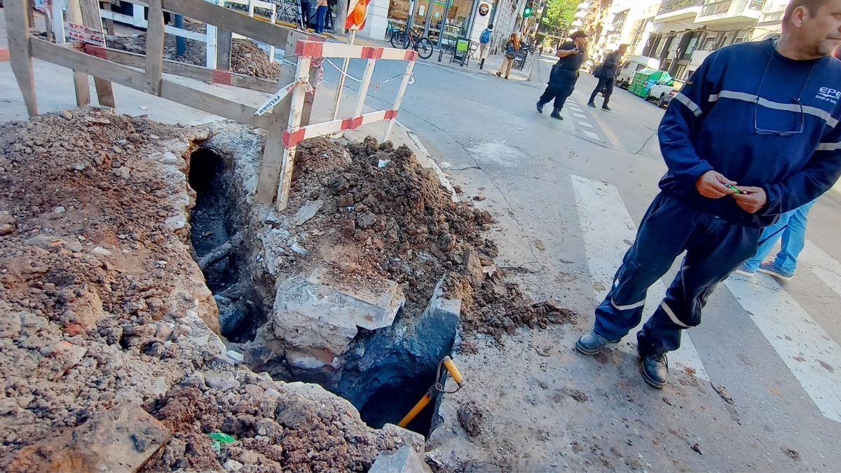 El lugar en donde se encontraba trabajando el operario. El lugar en donde se encontraba trabajando el operario.