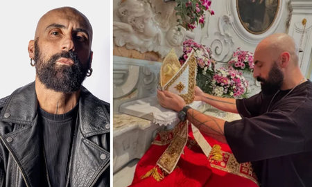 Cree que el arte es una forma de oración y que hasta el perfume puede ser un acto espiritual. Cree que el arte es una forma de oración y que hasta el perfume puede ser un acto espiritual.