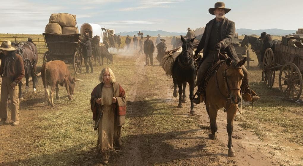 Tanto Tom Hanks como Helena Zengel sorprenden con sus interpretaciones. 