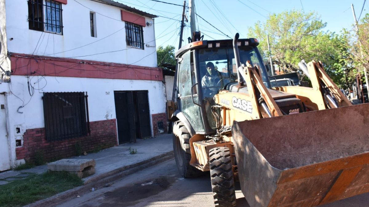 Derribaron otro búnker de venta de drogas en Rosario y ya van 75 en toda la provincia.