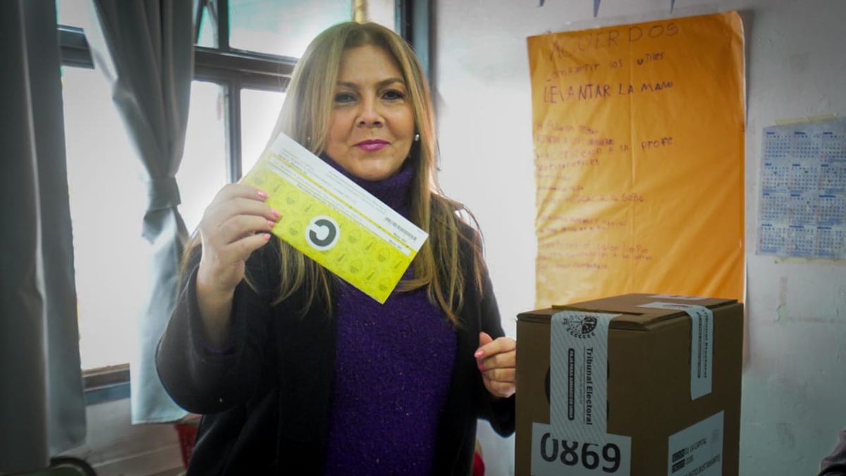 La candidata a concejal de Santa Fe por La Libertad Avanza
