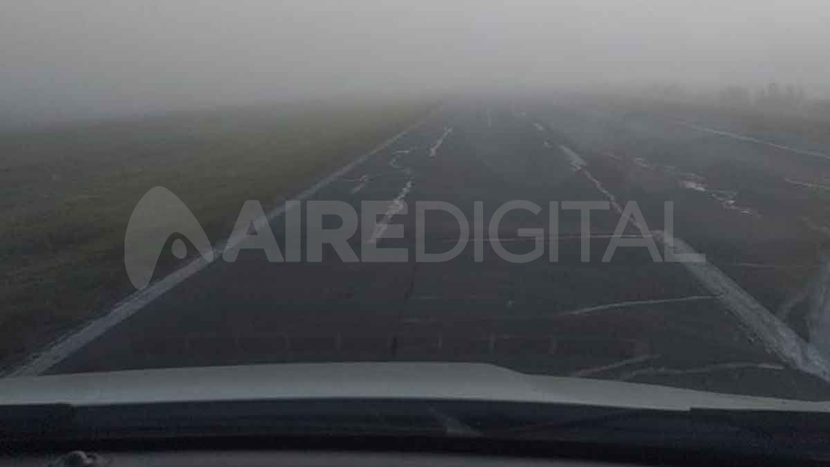 Así está la autopista Santa Fe-Rosario, a la altura del desvío Arijón, este viernes.