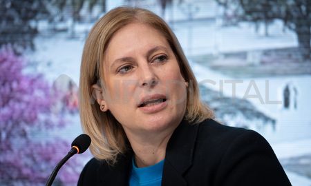 Gisela Scaglia apuntó contra los gremios docentes por la reforma jubilatoria en Santa Fe. Gisela Scaglia apuntó contra los gremios docentes por la reforma jubilatoria en Santa Fe.
