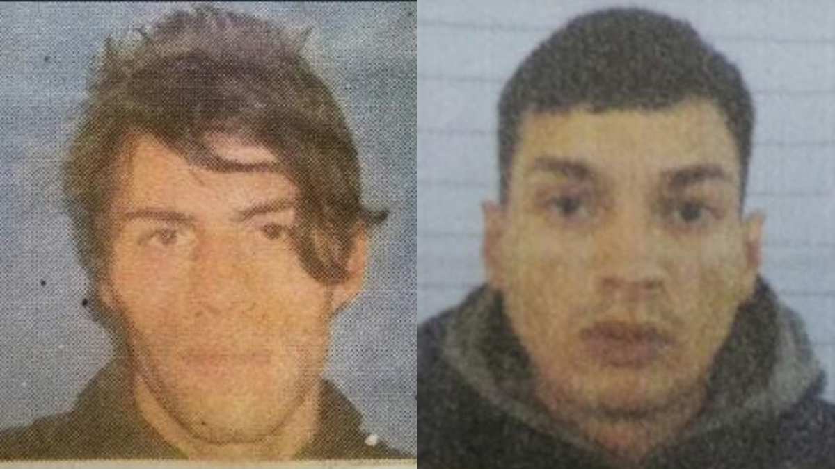 Gastón Aroldo Perg y Daniel Rubén Lescano, los prófugos de la Subcomisaría Segunda de barrio Santa Rosa de Lima.