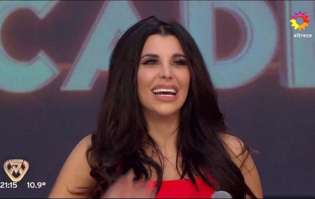 Charlotte Caniggia fue panelista de Pampita por un día.