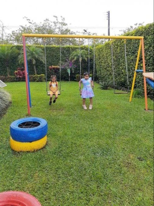 Salomé y Saray, juntos.