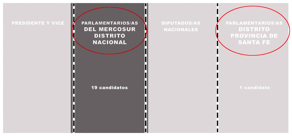 Los parlamentarios del Mercosur nacionales son 19. Los parlamentarios del Mercosur nacionales son 19.