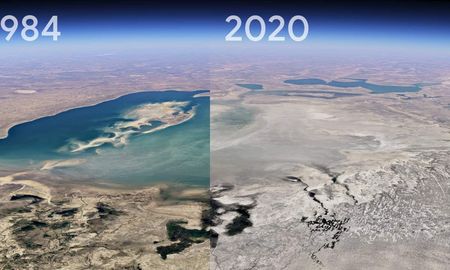 Google Earth ahora permite ver una secuencia de imágenes satelitales históricas. Google Earth ahora permite ver una secuencia de imágenes satelitales históricas.
